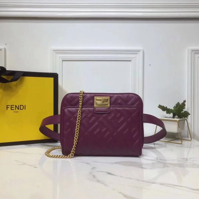 Ladies Fendi shoulder bags with a magnetic - closure flap for easy opening and closingBC - FENDI BAGS - 1184