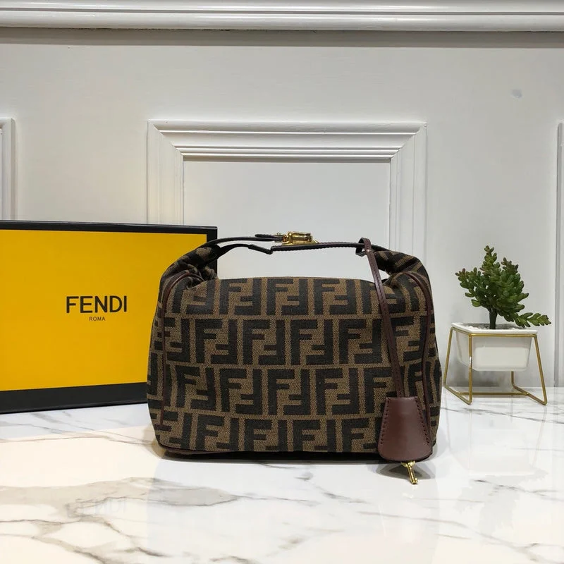 Fendi bags with a chain - link trim and a leather body for a modern and edgy lookBC - FENDI BAGS - 1188