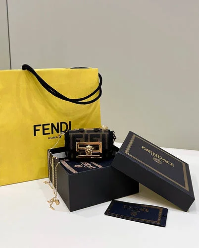 Fendi crossbody bags with a detachable wallet on chain for a hands - free wallet optionBC - FENDI BAGS - 1227