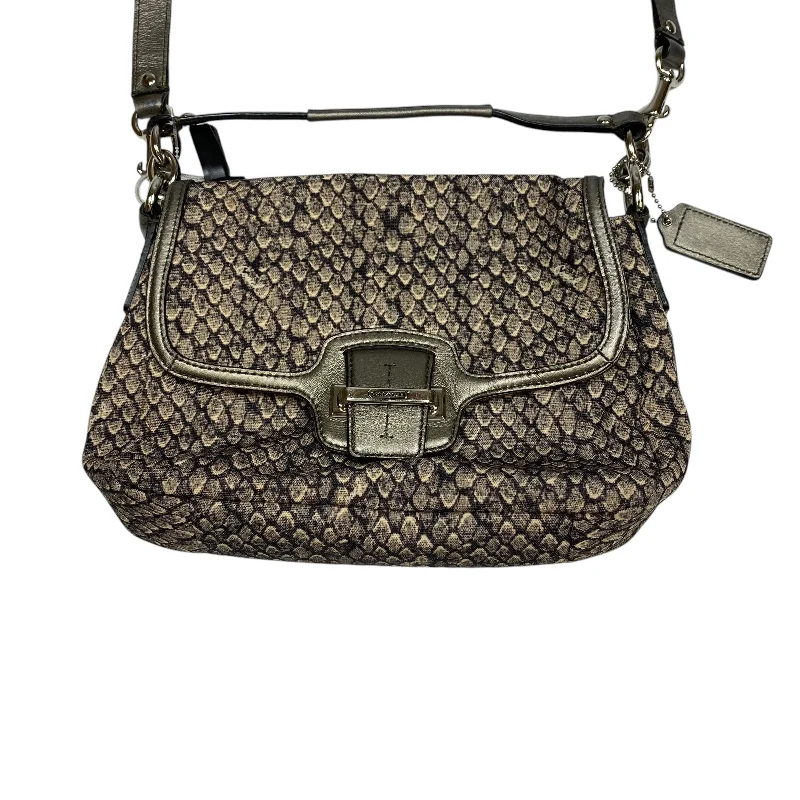 Ladies Coach shoulder bags with a magnetic - closure flap for easy accessCrossbody Designer By Coach, Size: Small