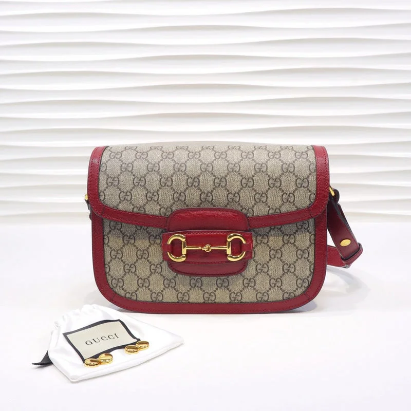 Women Gucci bags with a chain - link trim and a leather bodyBC - GUCCI BAG - 1513