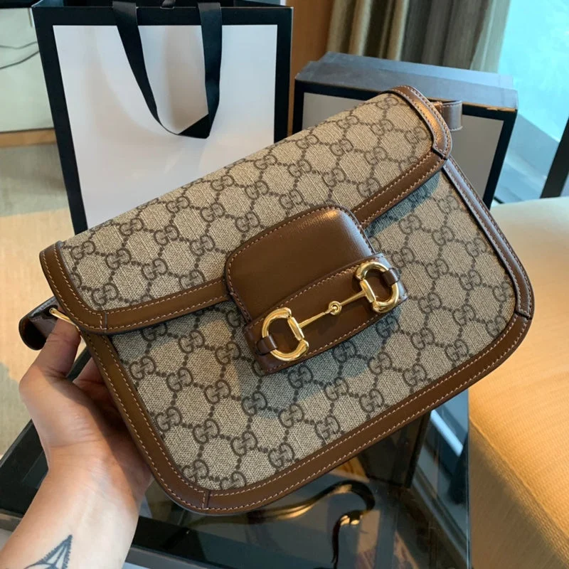 Women Gucci bags with a magnetic snap closure for easy accessWF - Gucci Bags - 1078