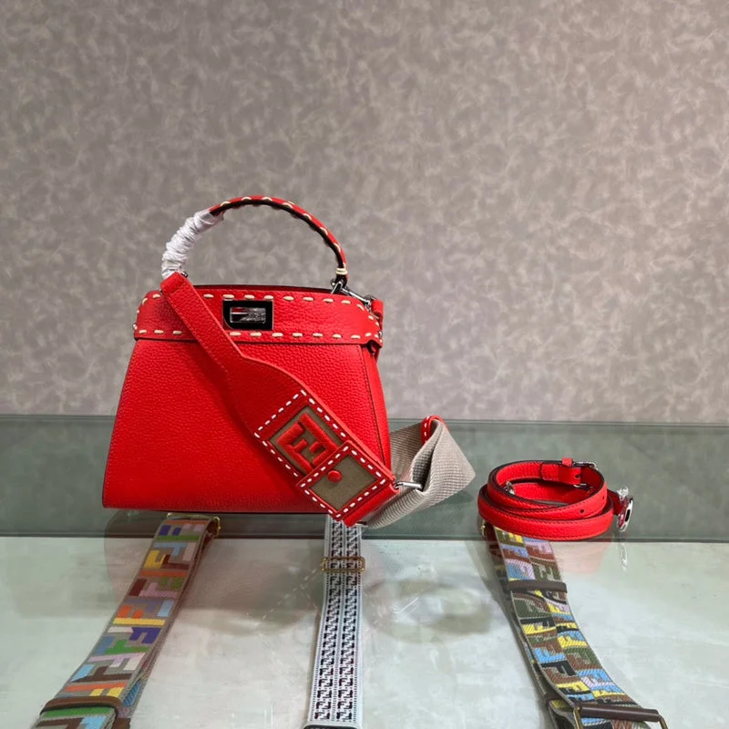 Fendi bags with a magnetic - closure card holder inside for easy access to cardsWF - Fendi Bags - 042