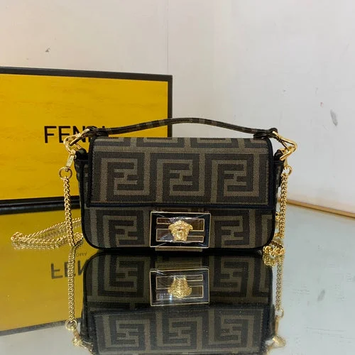 Ladies Fendi shoulder bags with a detachable key fob for easy key managementBC - FENDI BAGS - 1212