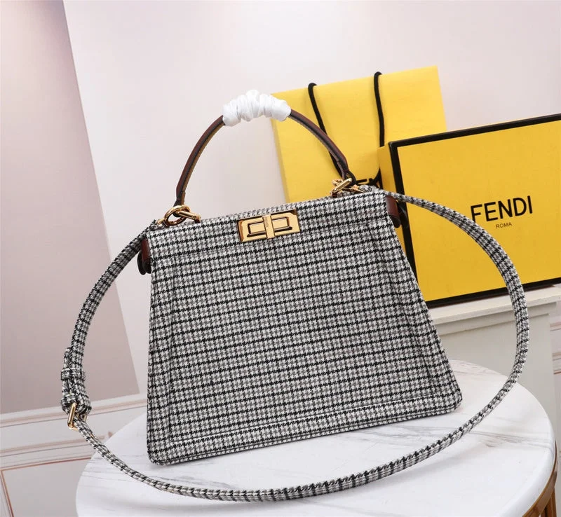 Fendi crossbody bags with a printed floral pattern for a feminine and romantic touchWF - Fendi Bags - 035