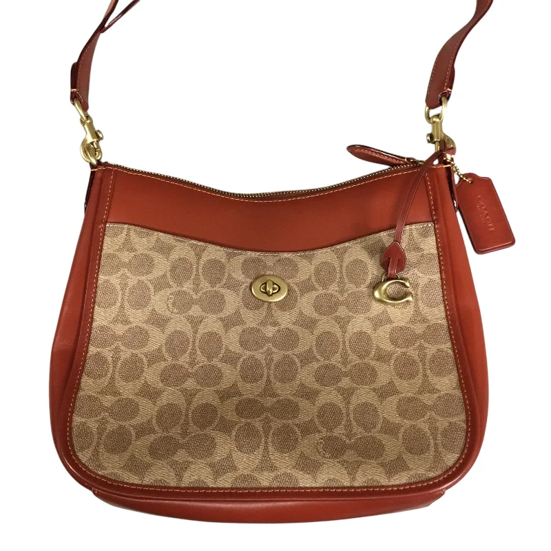 Ladies Coach shoulder bags with a magnetic - closure flap for easy accessCrossbody Designer By Coach, Size: Medium