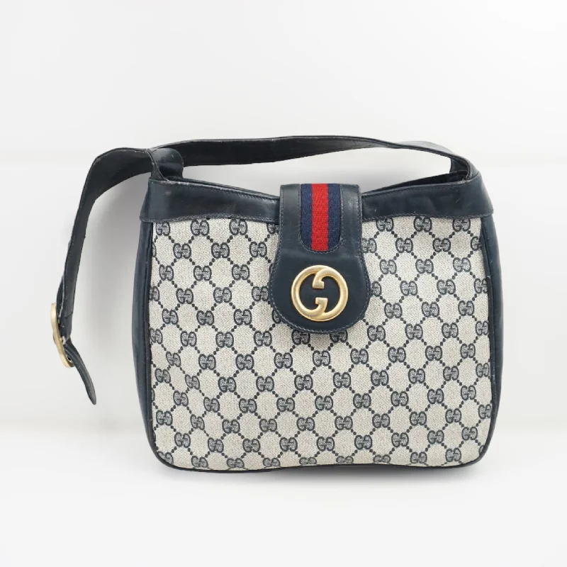 Women Gucci Sylvie bags with a detachable ribbon detailGucci Læder Skuldertaske