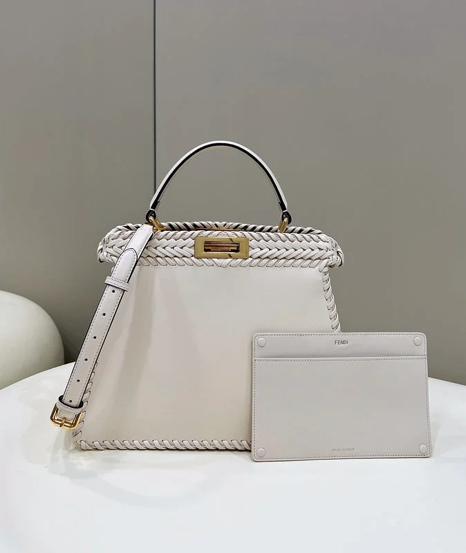 Fendi Sunshine Shopper bags with a structured silhouette and a magnetic - snap closureWF - Fendi Bags - 032