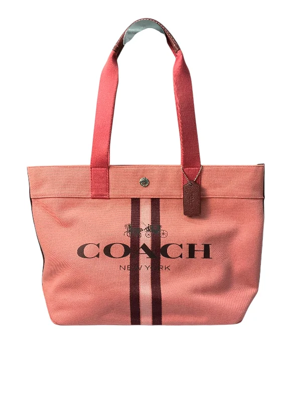 Coach backpacks with a sleek, modern design for a stylish lookTote Designer By Coach, Size: Large