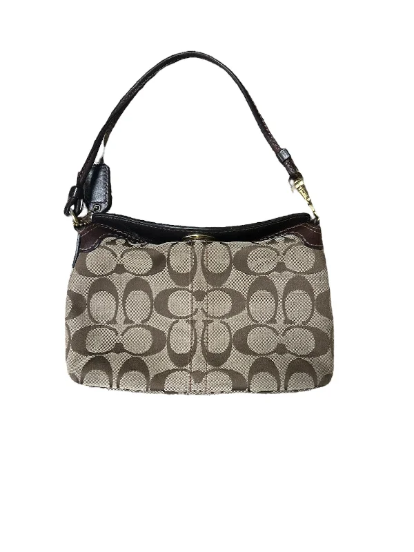 Coach crossbody bags with a keychain holder for practicalityWristlet Designer By Coach, Size: Small