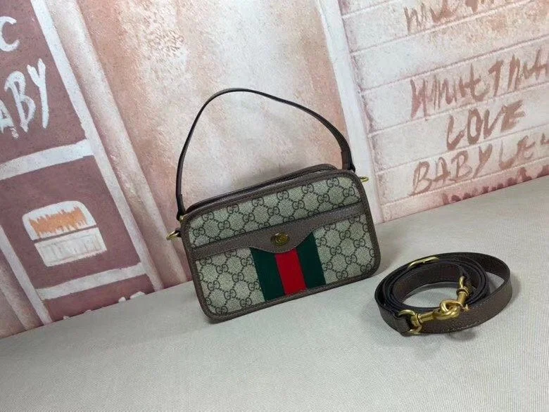 Ladies Gucci shoulder bags with a magnetic - closure flapWF - Gucci Bags - 10781