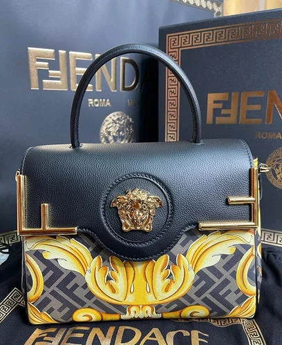 Fendi tote bags with a double - handle and shoulder - strap option for versatile carryingBC - FENDI BAGS - 1225