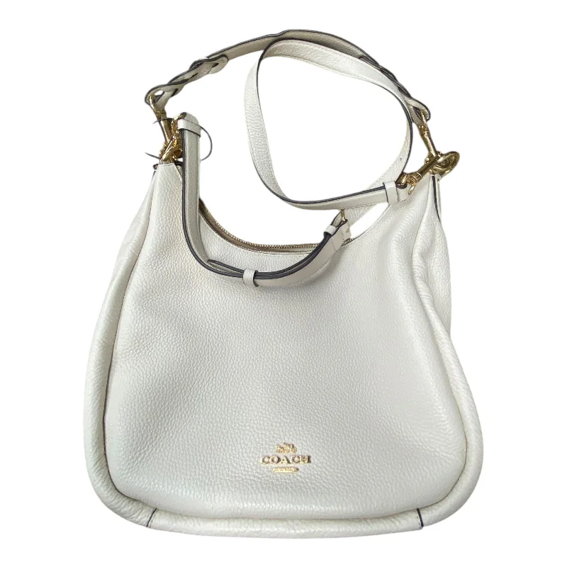 Coach Borough bags with a structured silhouette and a magnetic - snap closureHandbag Designer By Coach, Size: Large