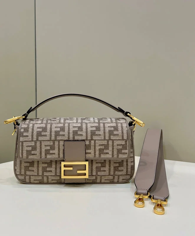 Ladies Fendi Peekaboo bags with a back - pocket organizer for better organizationWF - Fendi Bags - 036