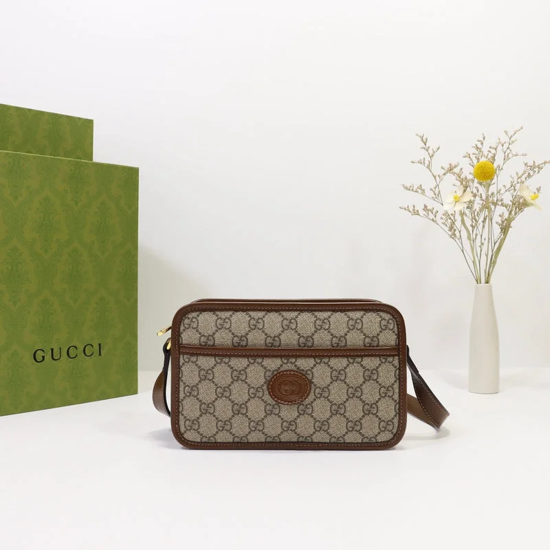 Women Gucci Sylvie bags with a crystal - embellished web stripeBC - GUCCI BAG - 1528