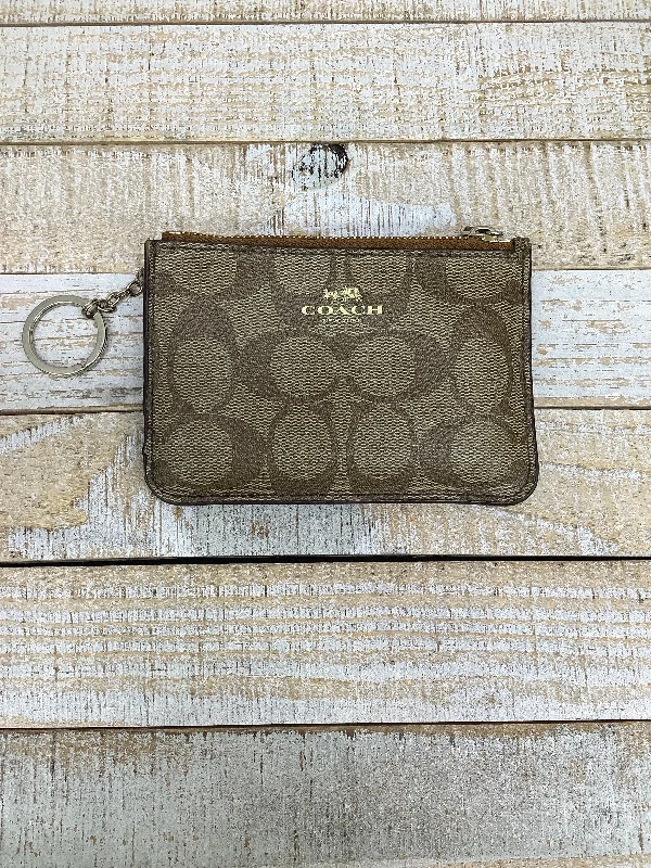 Coach Borough bags with a removable interior organizerCoin Purse Designer By Coach, Size: Small