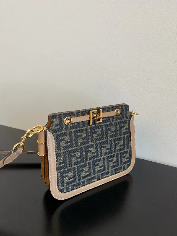 Fendi bags with a detachable tablet holder for using tablets on the goFendi Touch Bag