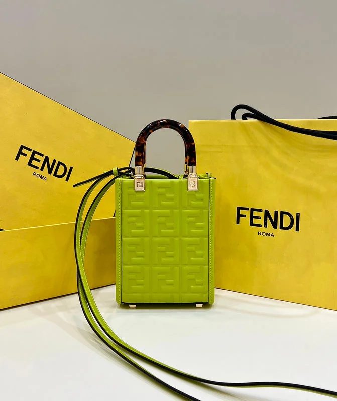 Fendi crossbody bags with a reflective strap for safety during low - light conditionsWF - Fendi Bags - 026