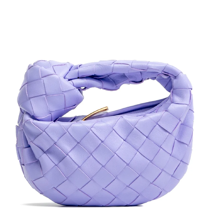 Bottega Veneta bags with chain - link detailsBOTTEGA VENETA Intrecciato Candy Jodie- Lavender