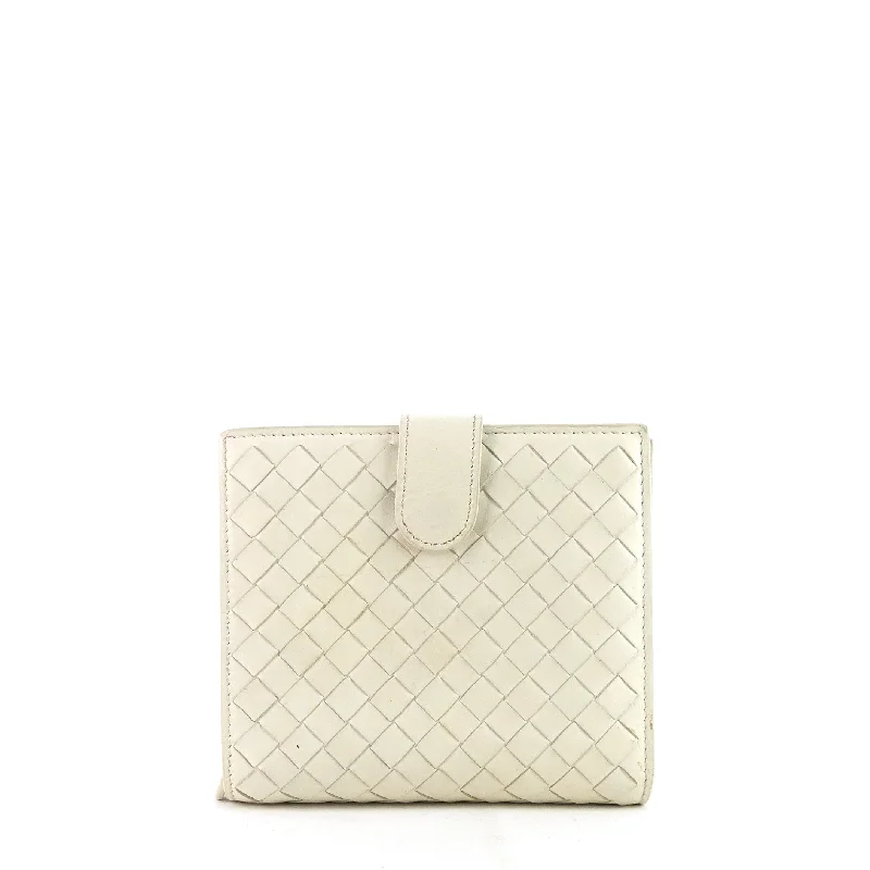 Bottega Veneta bags for sailing tripsIntrecciato Nappa Leather French Flap Wallet