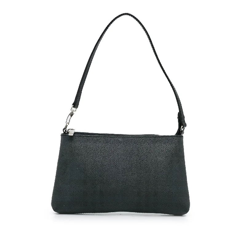 Sustainable and Ethical Burberry Bags for Conscious ConsumersBurberry Baguette Black Smoke Check Canvas