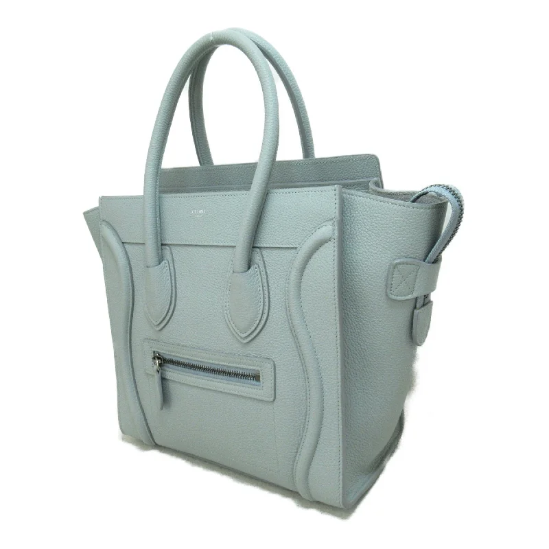 Celine Bags for the Sophisticated Urban ProfessionalCeline Luggage Micro Shopper Tote Bag Blue Light blue leather