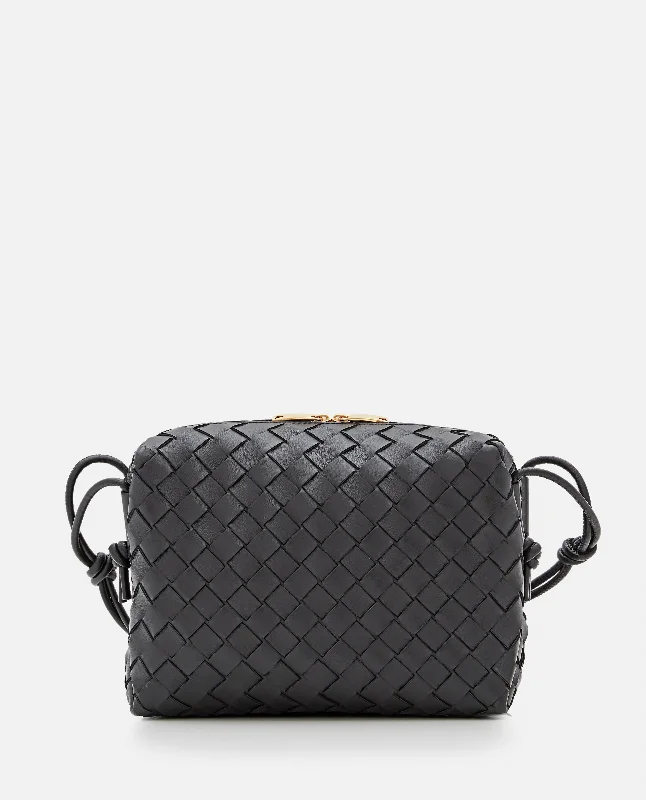 Bottega Veneta bags for bird - watching outingsBottega Veneta Women Small Loop Leather Camera Bag