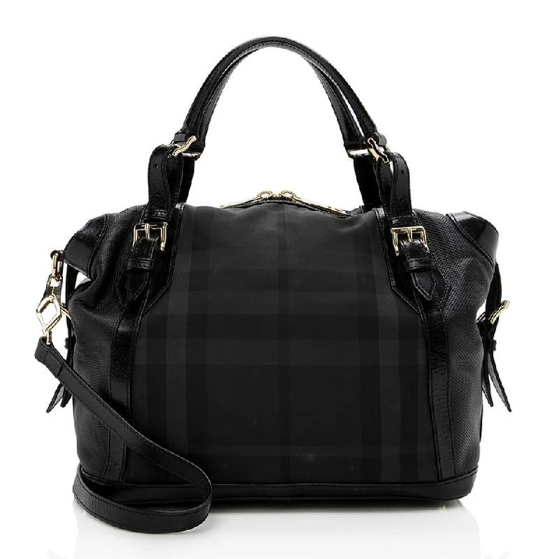 Adjustable Strap Burberry Messenger BagsBurberry Beat Check Ellers Tote (SHF-14078)