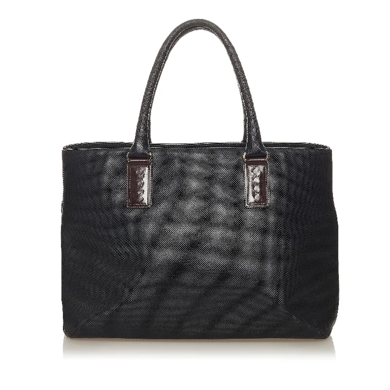 Bottega Veneta bags with checkered patternsBottega Veneta Marco Polo Tote Bag (SHG-27380)