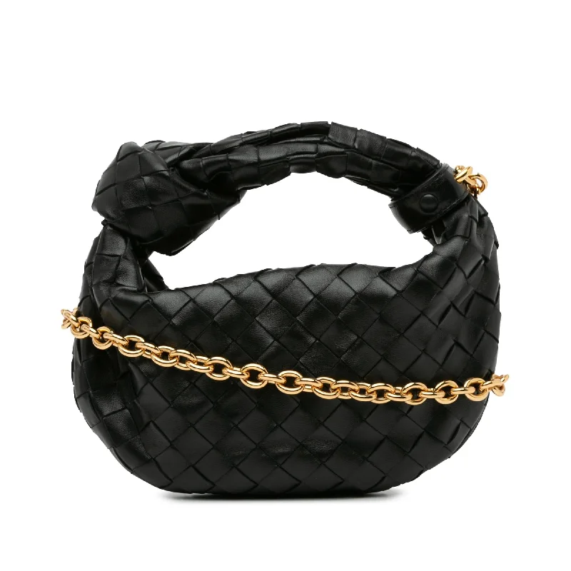 Bottega Veneta woven leather bags for womenBottega Veneta Mini Intrecciato Jodie Chain (SHG-hL72vI)