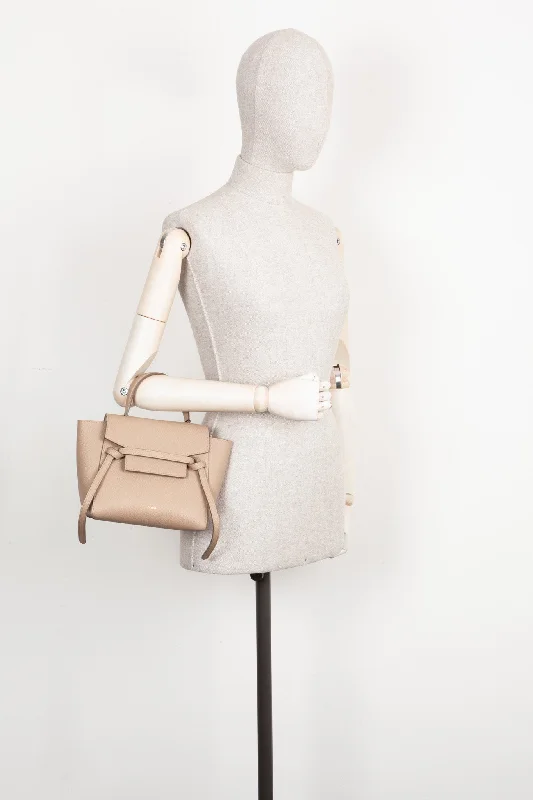 Vintage - Inspired Celine Bags for Retro AficionadosCELINE Nano Belt Bag Light Taupe