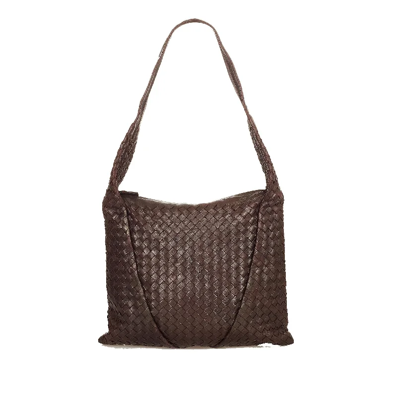 Bottega Veneta bags in ombre colorsBottega Veneta Intrecciato Leather Shoulder Bag (SHG-24879)