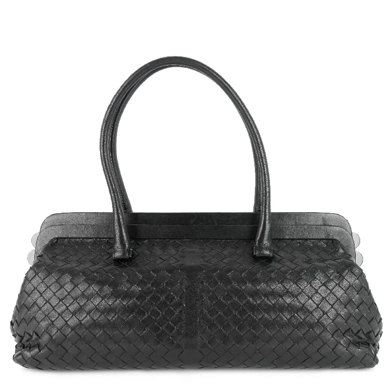 Bottega Veneta bags for dance performancesFrame Intrecciato Nappa Leather Bag