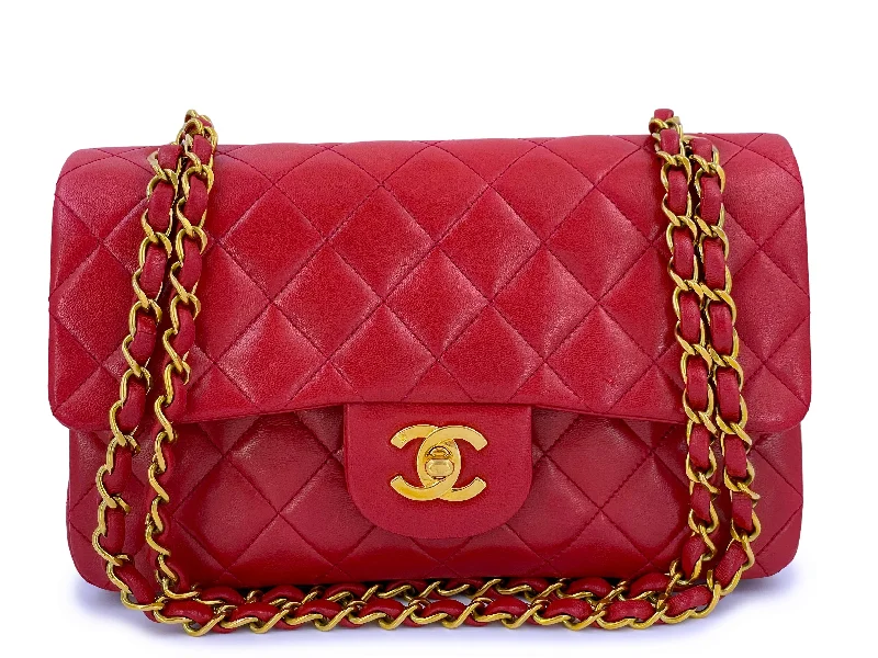 Chanel Medium Tote Bag for Office LadiesChanel 1995 Vintage Red Small Classic Double Flap Bag 24k GHW Lambskin