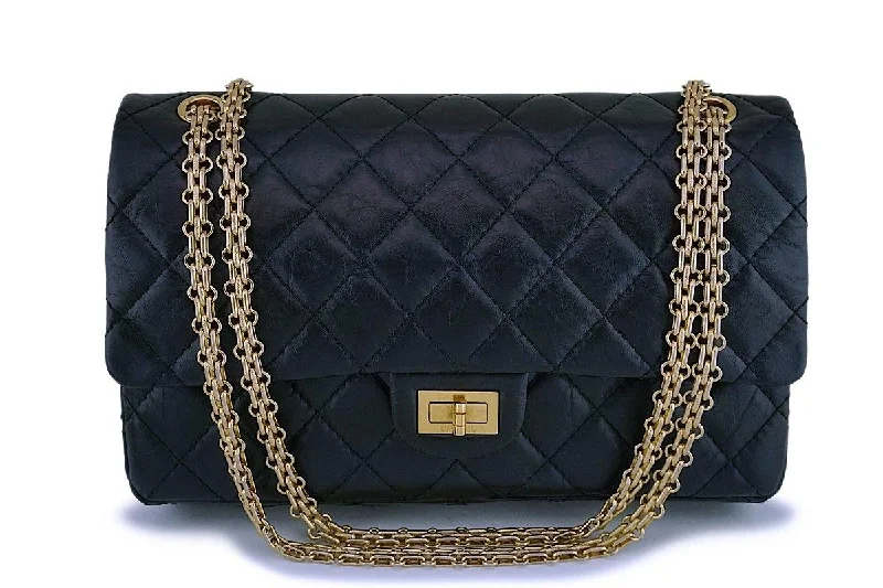 Chanel Lightweight Handbag for Daily ErrandsChanel Black Aged Calfskin 226 Reissue 2.55 Classic Double Flap Bag GHW