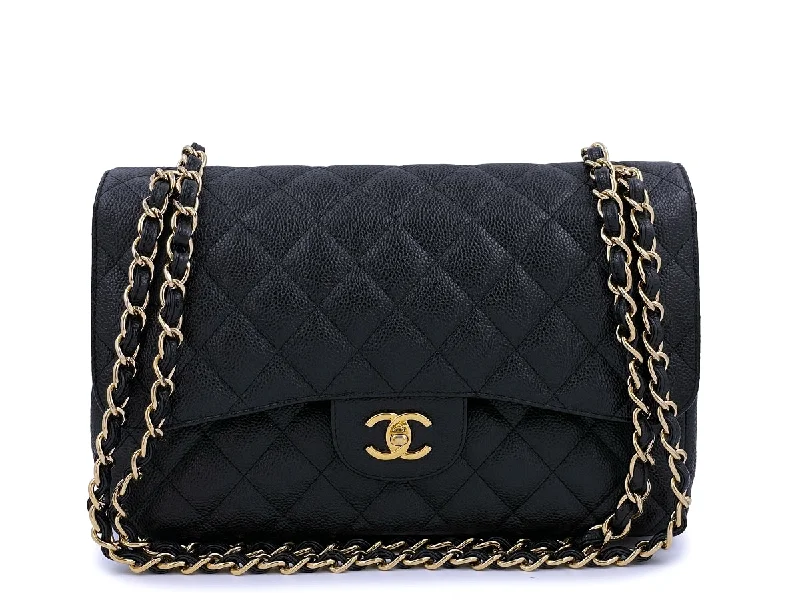 Chanel Limited Edition Handbag for CollectorsChanel Black Caviar Jumbo Classic Double Flap Bag GHW