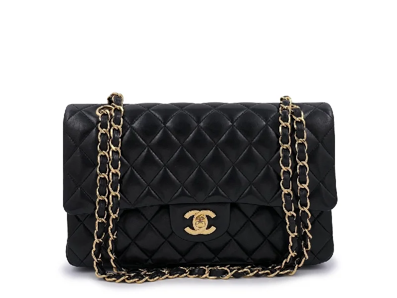 Chanel Vintage Inspired Handbag for Retro LoversChanel Black Lambskin Medium Classic Double Flap Bag GHW