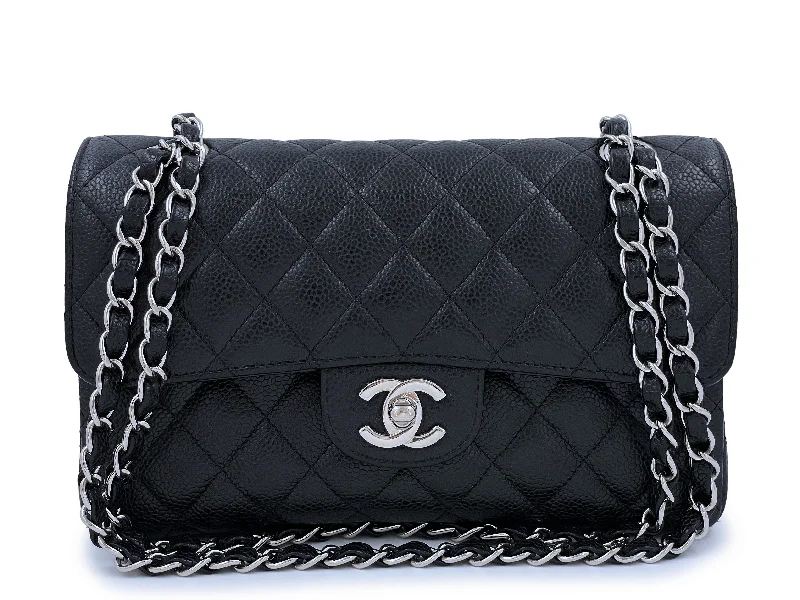 Chanel New Arrival Handbag with Gold HardwarePristine Chanel Black Caviar Small Classic Double Flap Bag SHW