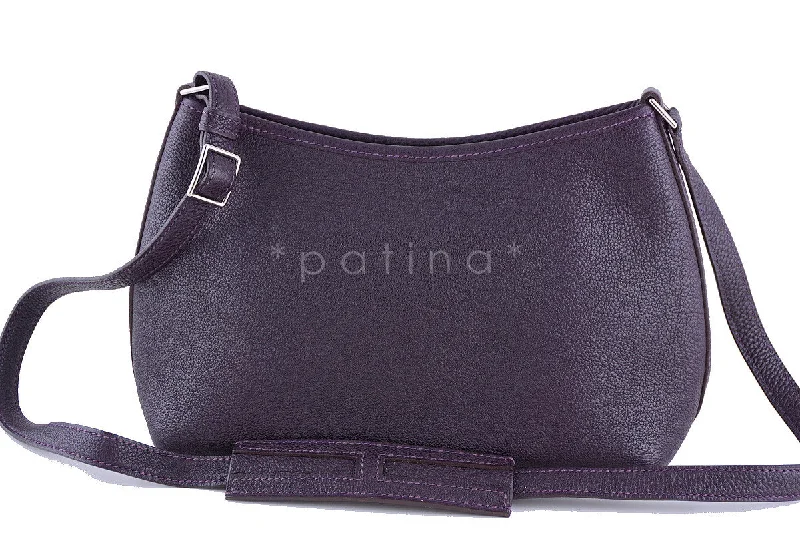 Color - Blocked Hermes Bags for a Bold Fashion StatementHermes Raisin Purple Togo Bullcalf Berlingot Cross Body Bag