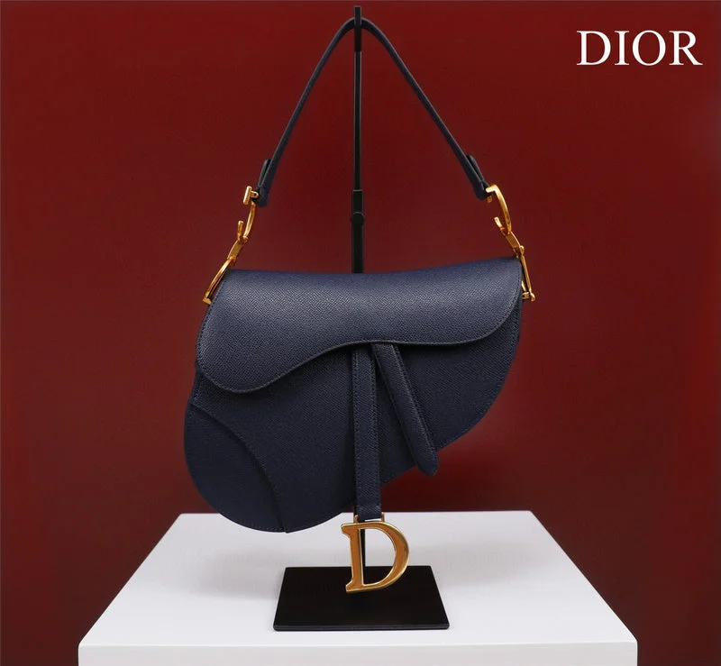 Christian Dior Saddle bags with a patent leather finish for a shiny lookChristian Dior  Bags - 3912