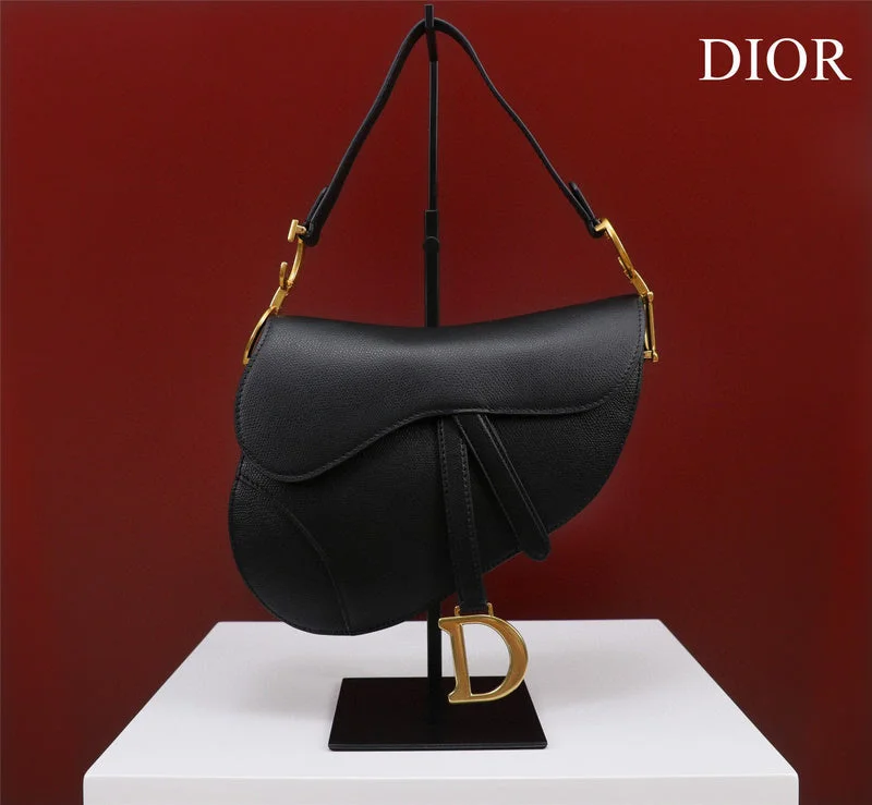 Christian Dior Saddle bags with a patent leather finish for a shiny lookChristian Dior  Bags - 3921