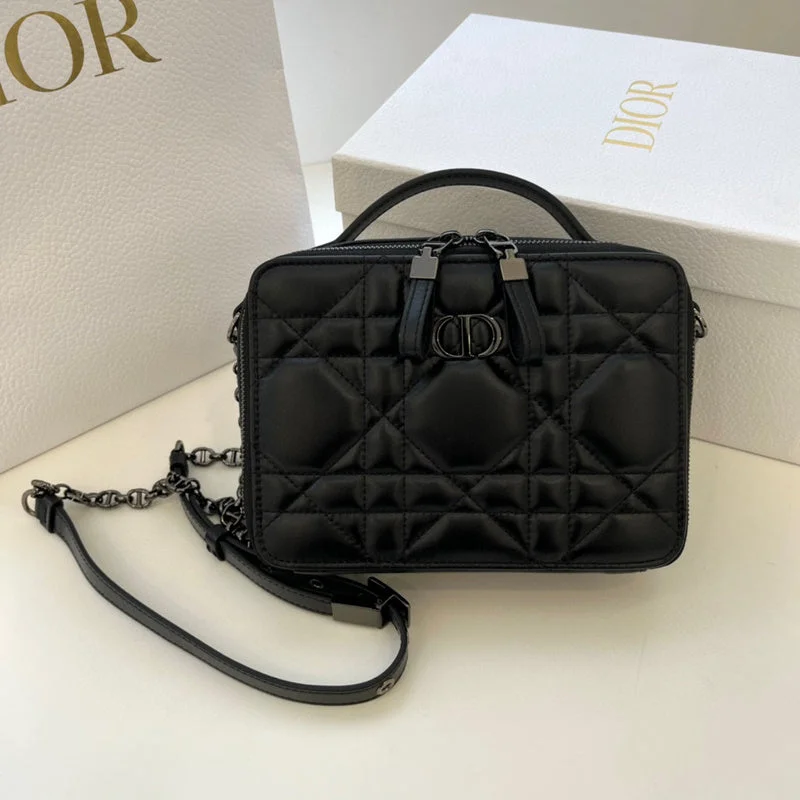 Christian Dior handbags with a snap - button closure and a decorative buckleChristian Dior  Bags - 3923