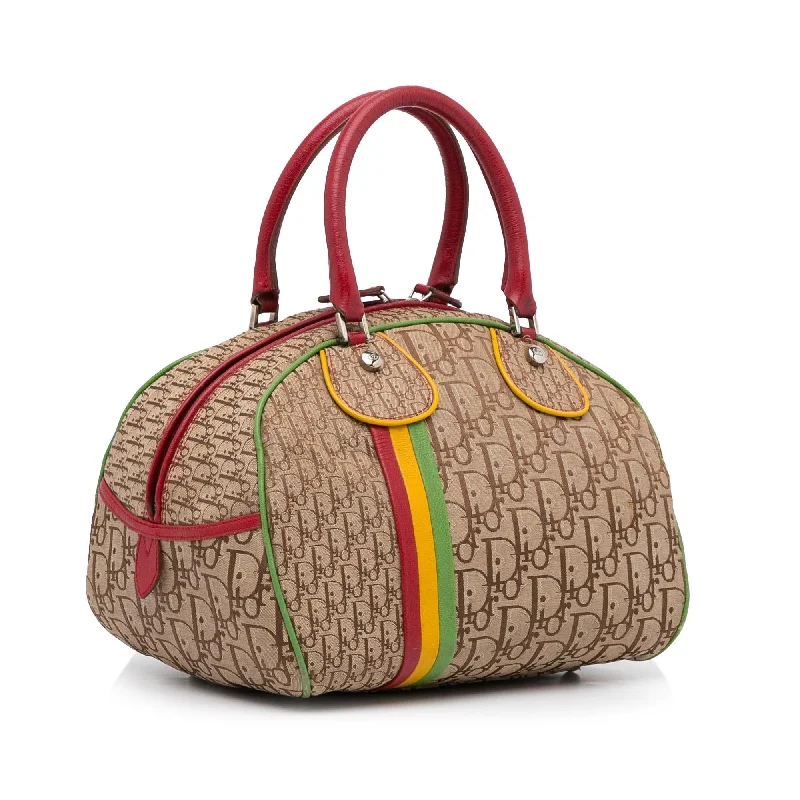 Christian Dior bags with a quilted pattern and gold - toned hardwareDior Diorissimo Rasta Handbag (SHG-rXIWsJ)