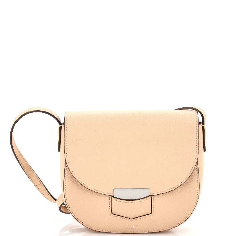 Trotteur Crossbody Bag Grainy Leather Small