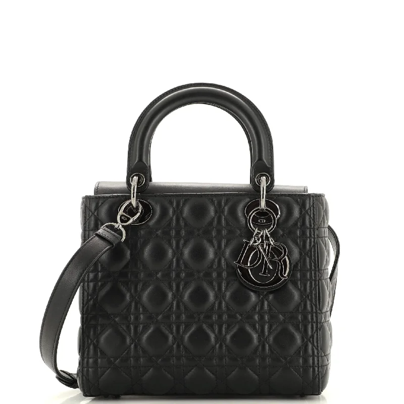 Lady Dior NM Bag Cannage Quilt Lambskin Medium