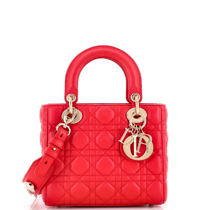 My Lady Dior Bag Cannage Quilt Lambskin