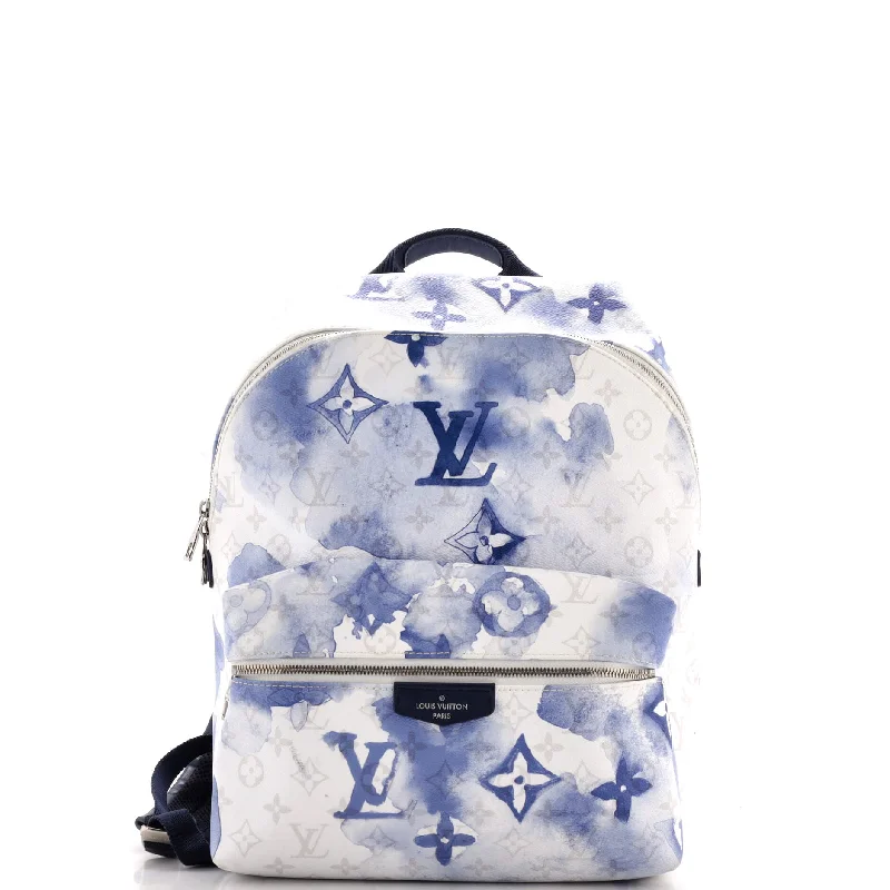 Discovery Backpack Limited Edition Monogram Watercolor Canvas PM