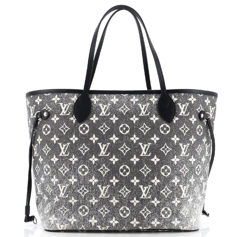 Neverfull NM Tote Monogram Jacquard Denim MM